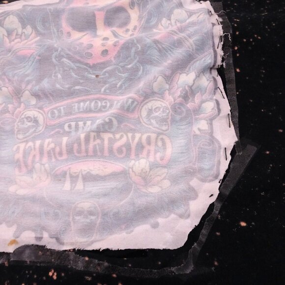 Michael Myers t-shirt Small ****READ DESCRIPTION!!!**** Cut Out Bleach Halloween - Picture 5 of 12